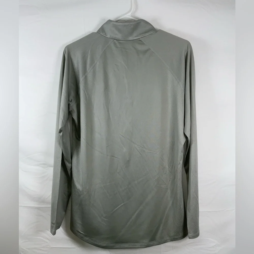 NWT Women’s Ralph Lauren RLX Quarter Zip Pullover‎ Athletic Jacket Gray Large